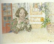 Carl Larsson annastina alkman oil painting picture wholesale